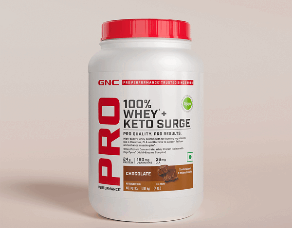 GNC India Launches Keto Surge Whey Protein – Advanced Protein with fat-burning formulation