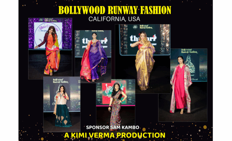 Bollywood Runway Fashion Show Debuts in San Diego with Sold-Out Success