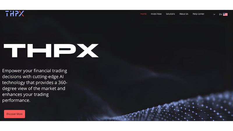 अंतरराष्ट्रीय प्रसिद्ध ट्रेडिंग रणनीति कंपनी THPX ने भारतीय बाजार में औपचारिक प्रवेश की घोषणा की