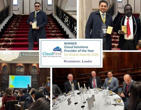 CloudFirst Technology Wins ‘Cloud Solutions Provider of the Year’ at Go Global Awards 2025